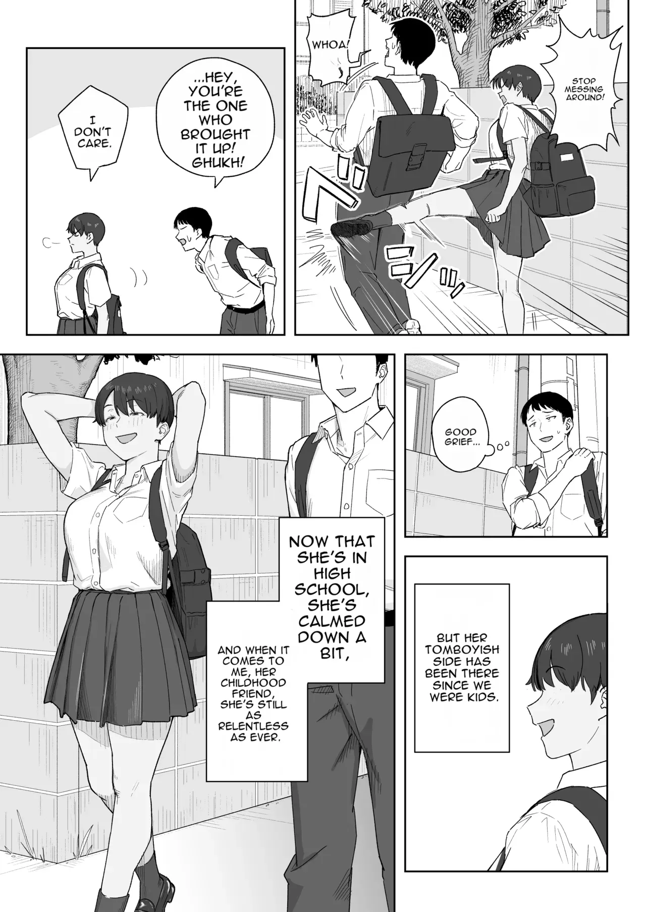 [Natsuzo] Even My Tomboy Childhood Friend Matured Into a Proper Woman [English] - Page 4