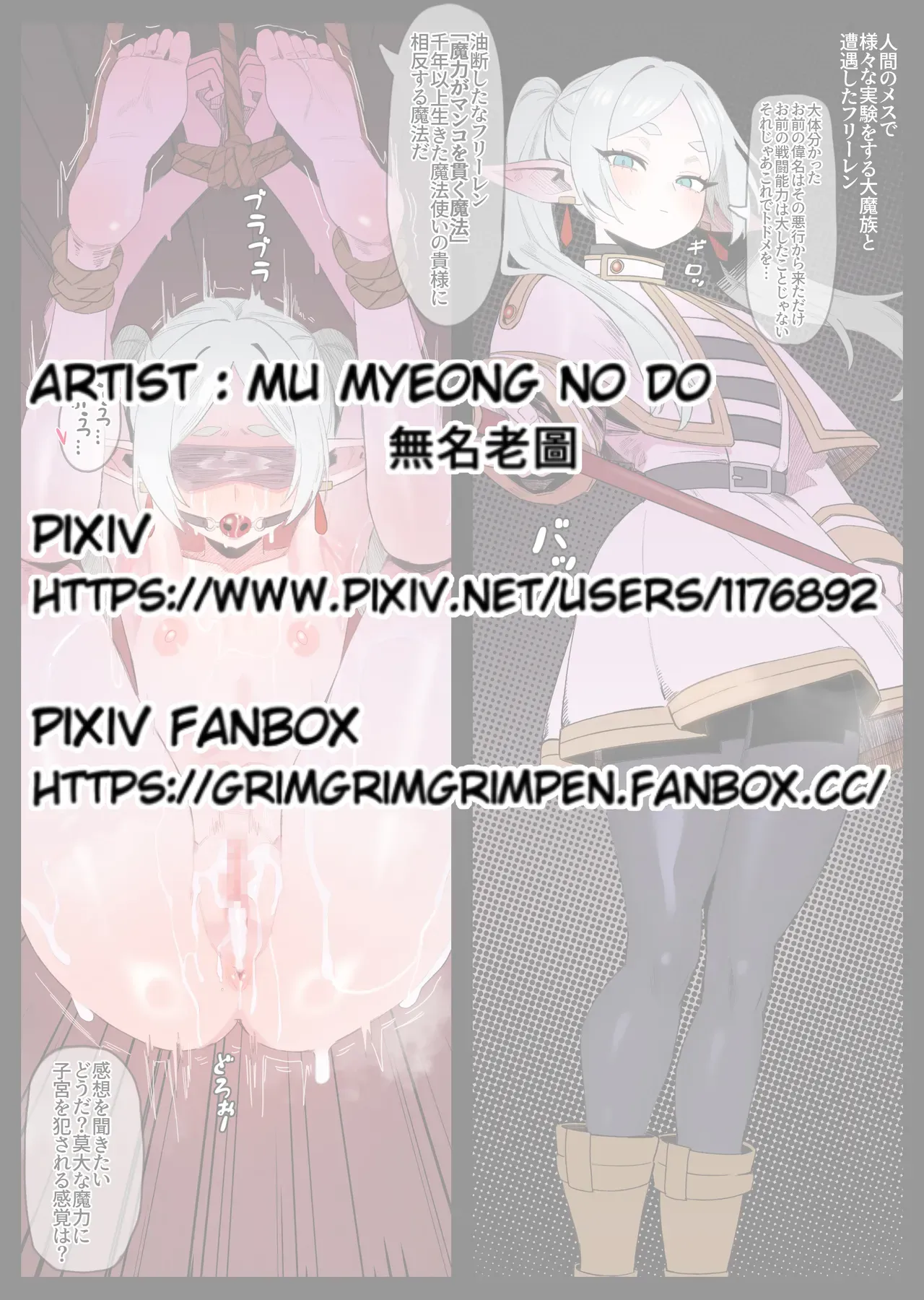 [無名老圖] 触手苗床のフリーレン (葬送のフリーレン) [日本語、英語、中国語、韓国語] - Page 1