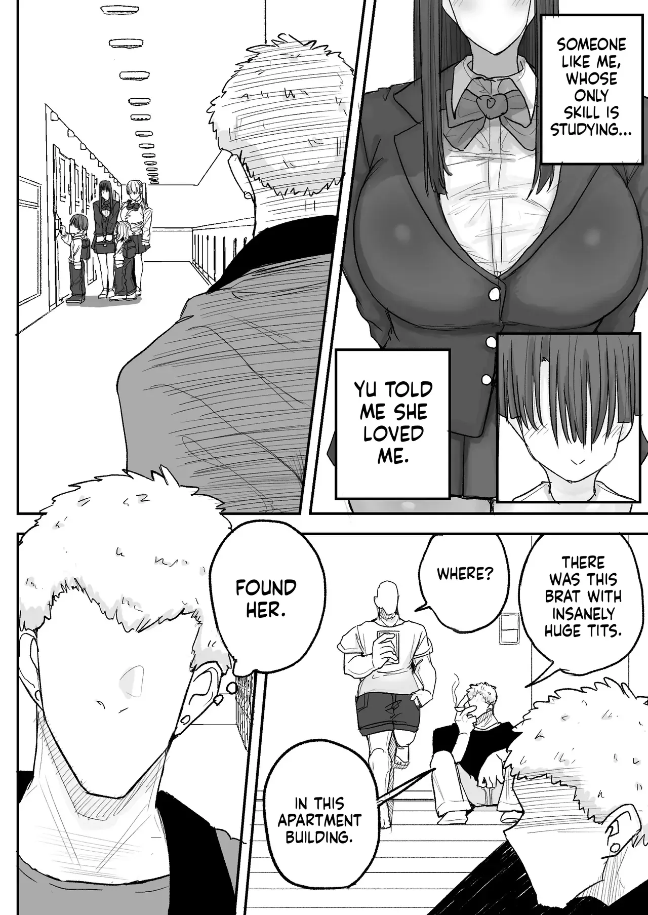 [Circle Cherry Boy (Erai)] Boku no kanojo wa ue no kai no tsuyo osu ni bokobokoni sa rete NTR re chaimashita(English) - Page 3
