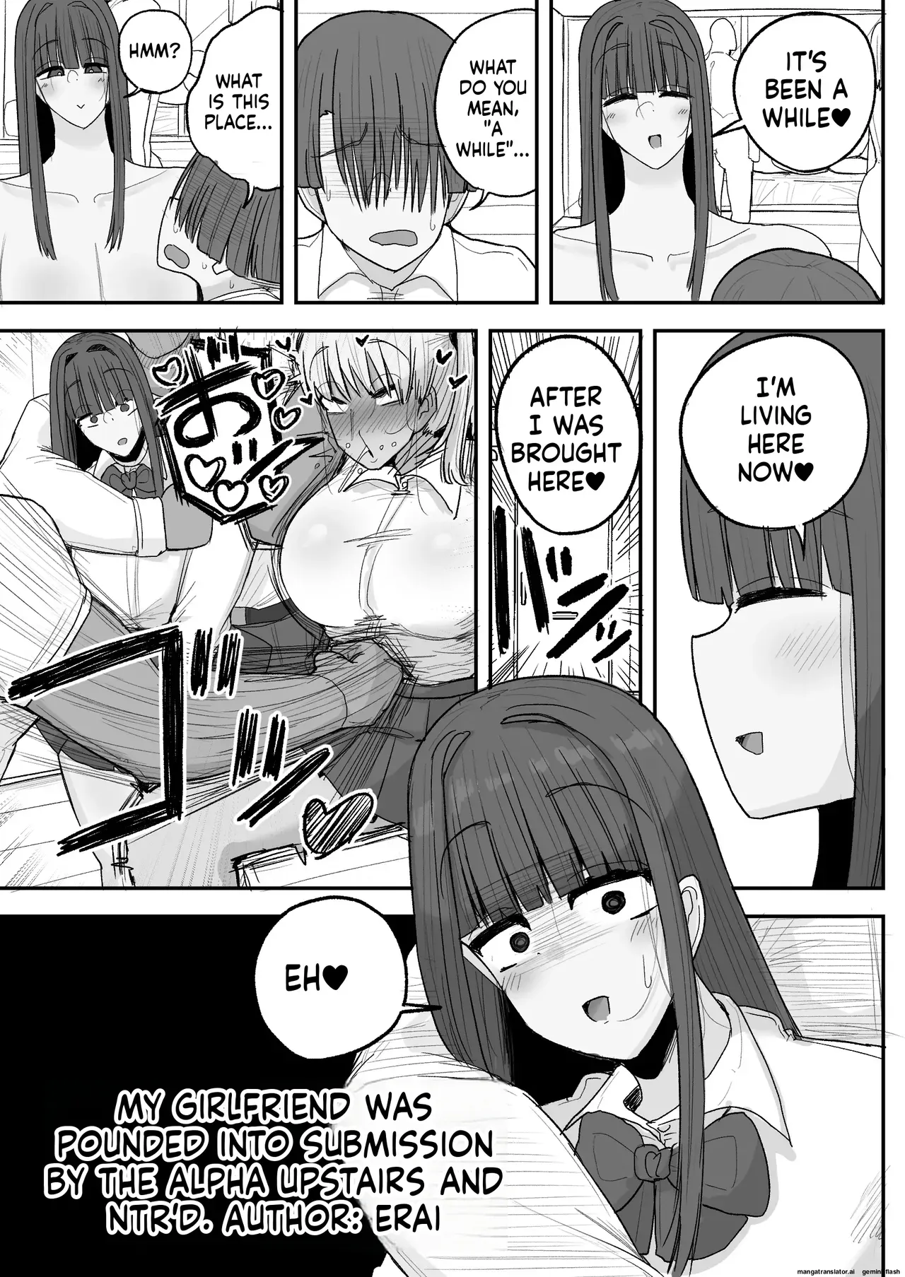 [Circle Cherry Boy (Erai)] Boku no kanojo wa ue no kai no tsuyo osu ni bokobokoni sa rete NTR re chaimashita(English) - Page 8