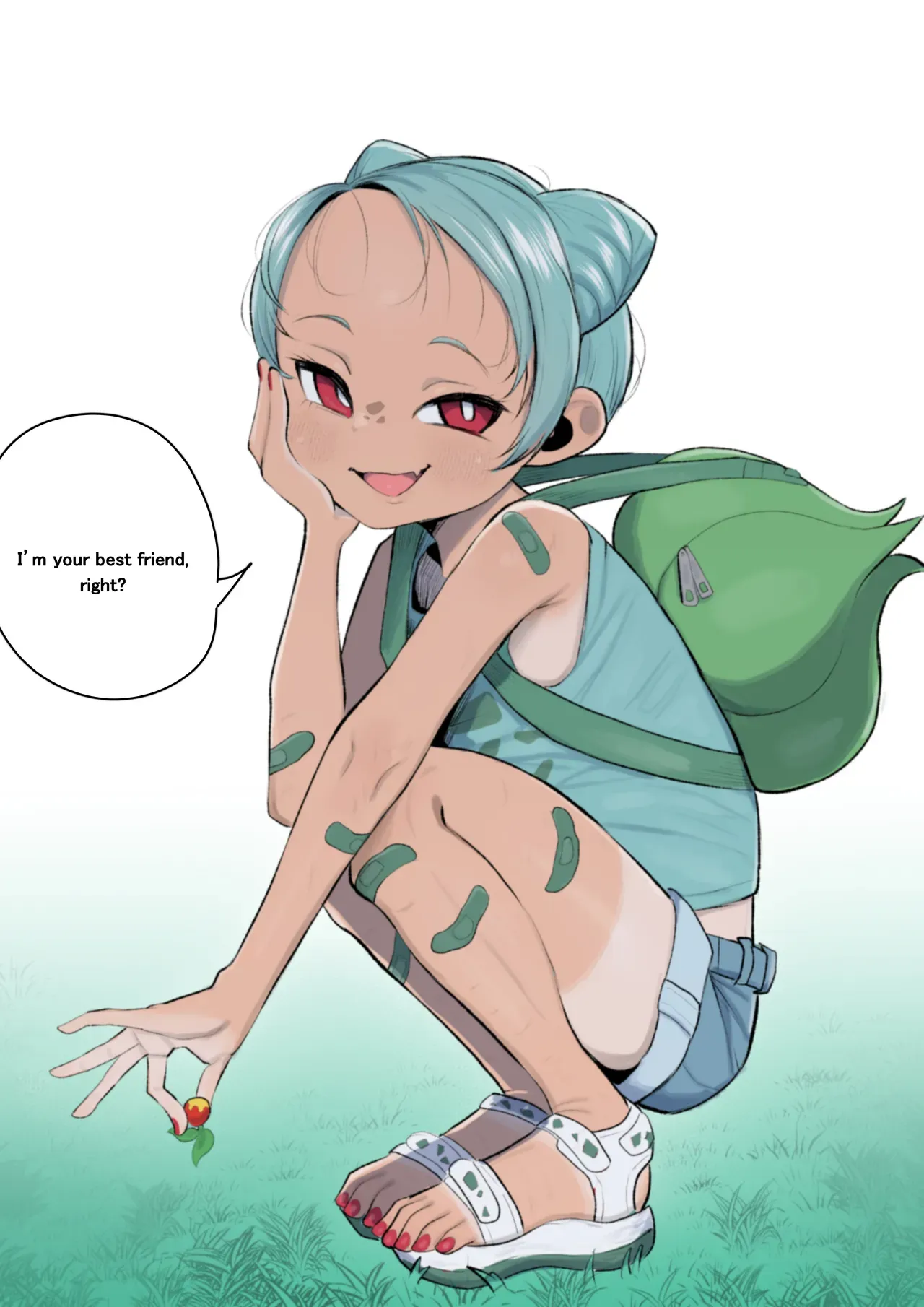 [元気太郎] ぽこあフシギダネ擬人化N〇Rミニ漫画 - Page 4