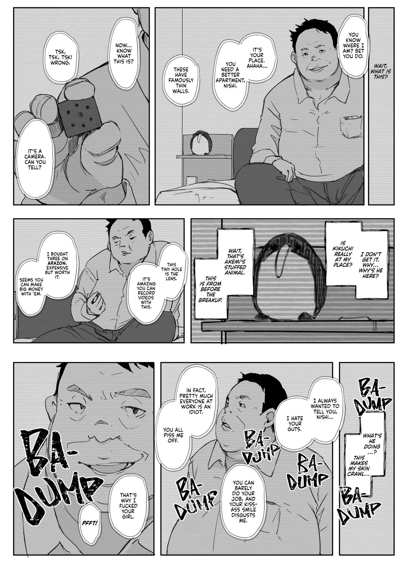 [Arakureta Monotachi (Arakure)] Kimi no Kanojo Yokatta yo. Meganekko NTR Tanpenshuu | Your Girl's a Good Lay [English] [J18] [Decensored] [Digital] - Page 10