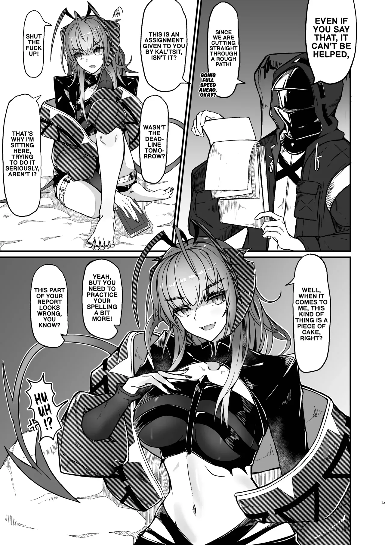 [AM644 (akasabi)] I'm a BAD GIRL 5 (Arknights) [Digital] (English) - Page 4