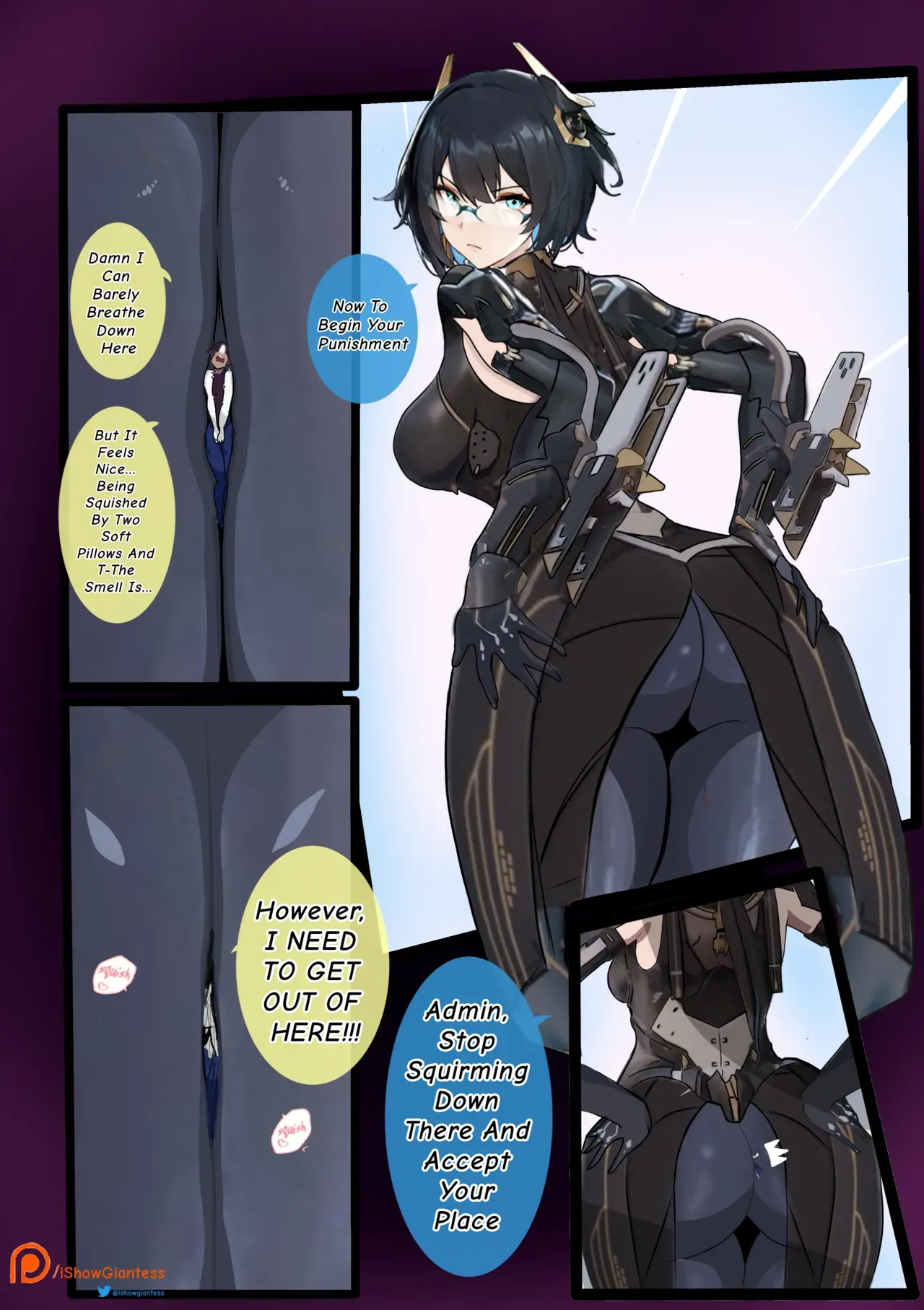[iShowGiantess] Soren in a Tiny Situation with his Modifiers - Page 5