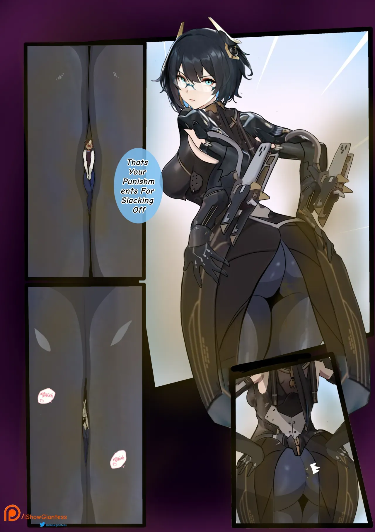 [iShowGiantess] Soren in a Tiny Situation with his Modifiers - Page 7