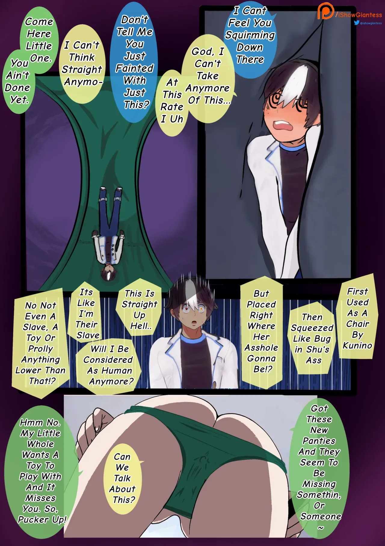 [iShowGiantess] Soren in a Tiny Situation with his Modifiers - Page 8