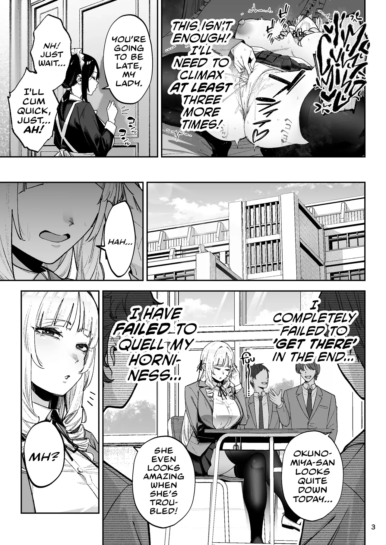 [Gagarin Kichi, Papicolo] Go For It! You Stupid, Sexy Young Lady! | Soreyuke, Ero Baka Ojou-sama! ~Celeb no Watashi ga Dekachin Shomin wo Tegome ni Suru no wa Touzen desu!~ - Page 5