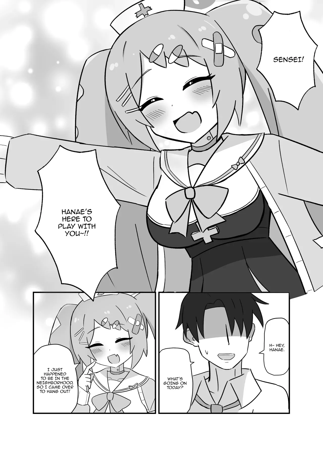 [Lucky Phantasm (Rakirakito)] Hanae Therapy (Blue Archive) [Digital] [English] {Doujins.com} - Page 3
