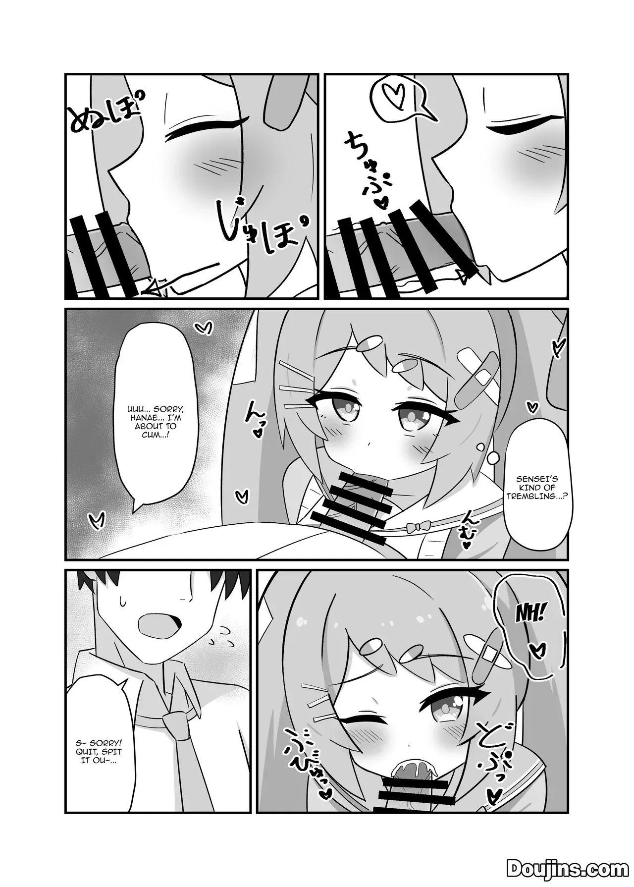 [Lucky Phantasm (Rakirakito)] Hanae Therapy (Blue Archive) [Digital] [English] {Doujins.com} - Page 8