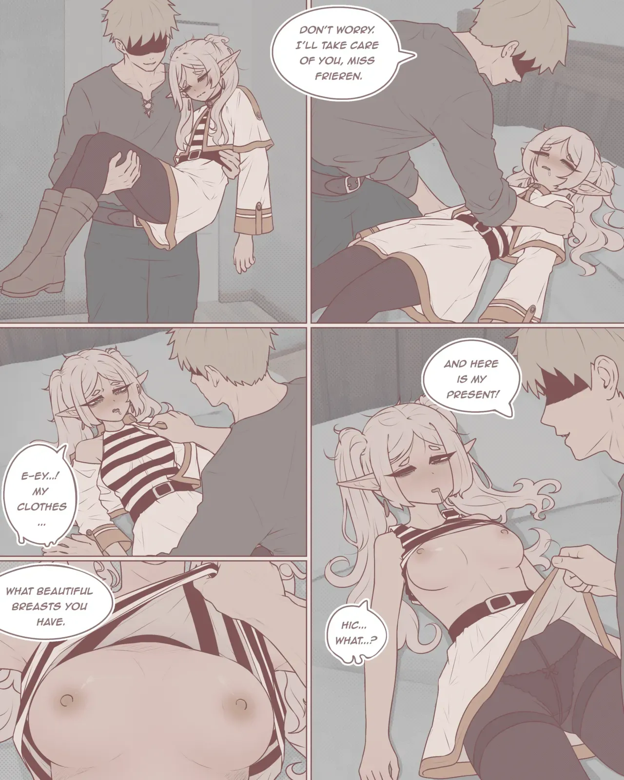 Frieren Got Drunk [BluvyDev] - Page 3