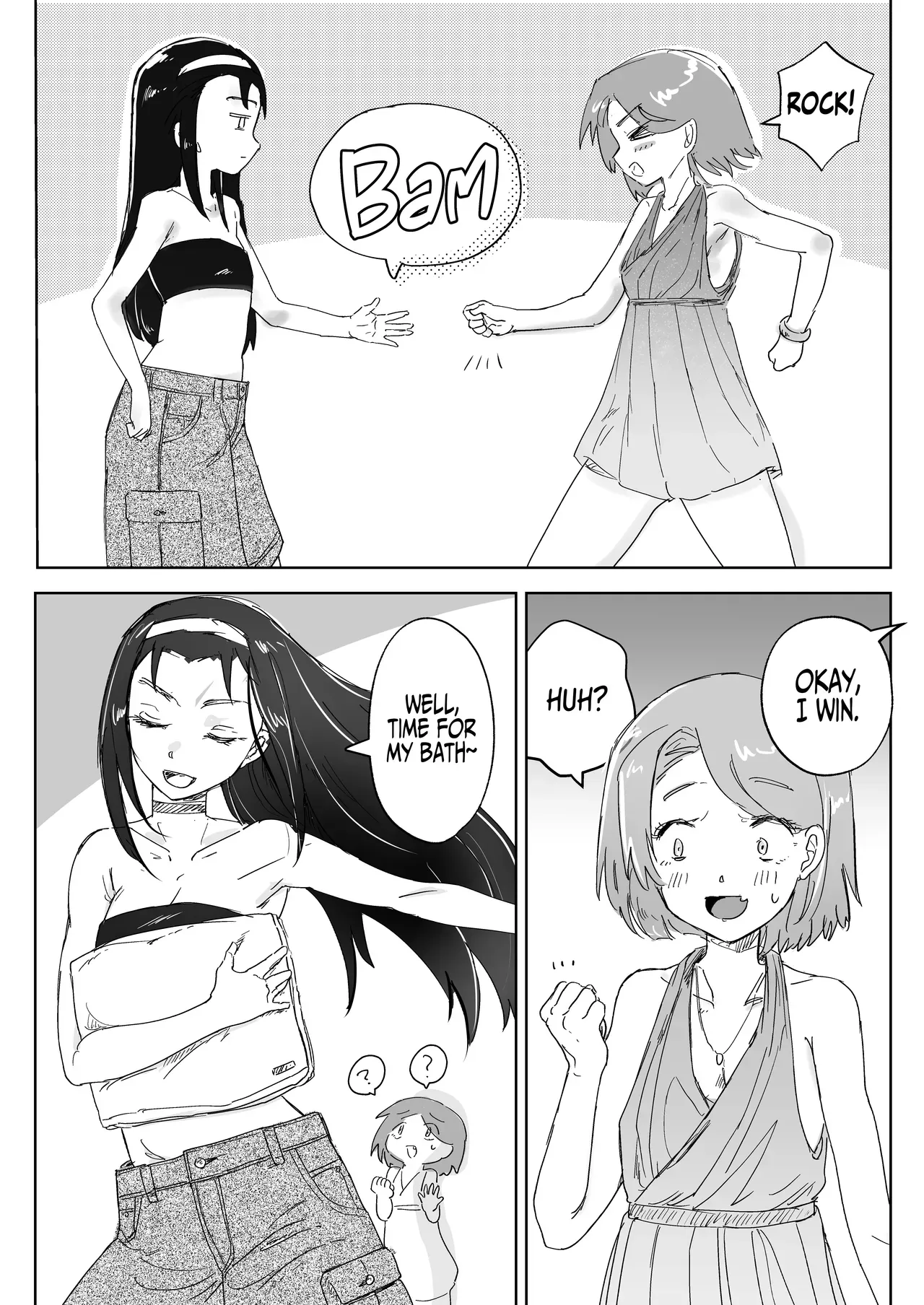 [Toriaezu Milk (konpa)] Goshujinsama to Ecchi ga daisuki na Otoko no Ko o Mimamoru Hon [English] - Page 6