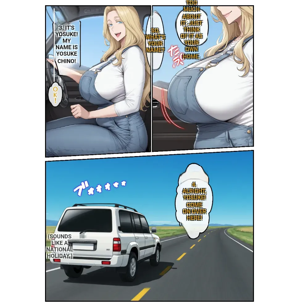 Home stay sakino bakunyuu blonde bijyouni mesuushi cosde yuwakusarete ittchalove tanetsuke seikatsu 1-2 + kakioroshi epilogue (AI) [MTL] - Page 8