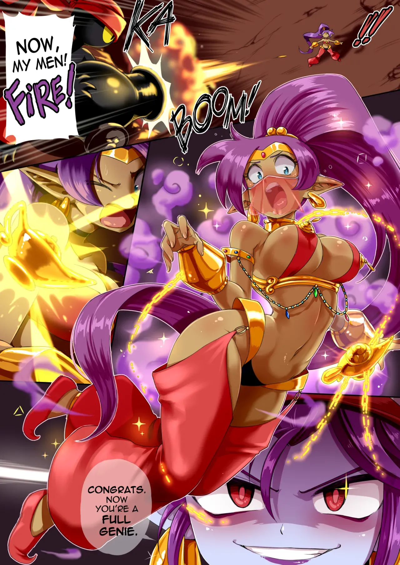 [Issa Castagno]  Shantae-Full Genie Enchantment (Part 1) - Page 2