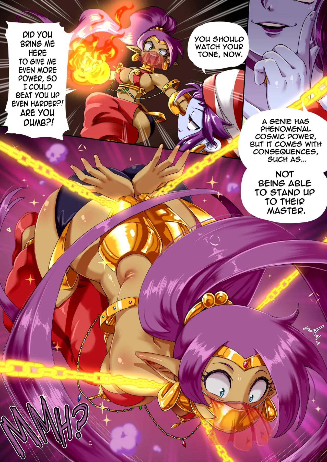 [Issa Castagno]  Shantae-Full Genie Enchantment (Part 1) - Page 3