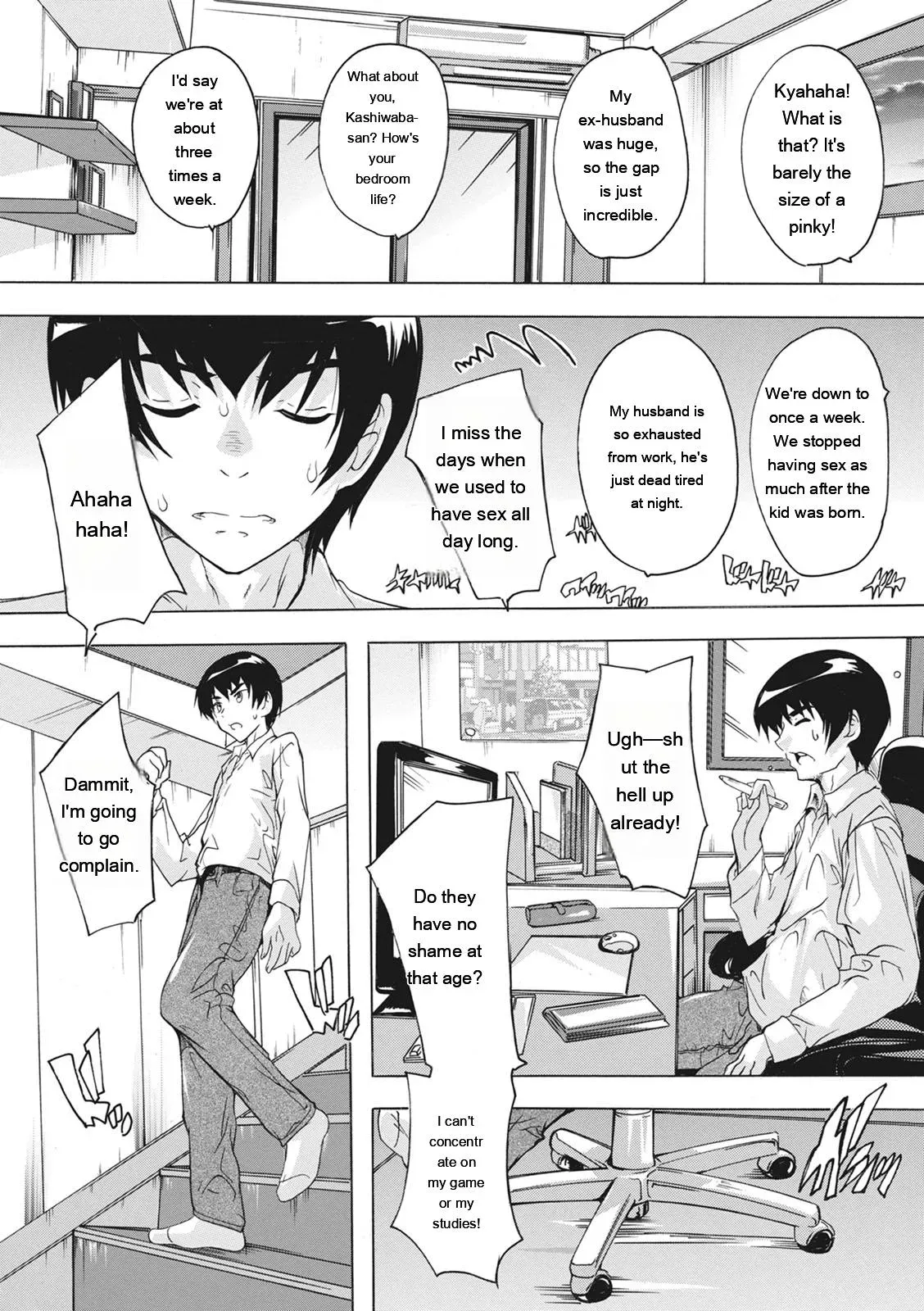 [Natsuka Q-ya] Haramase no Heya - Room to be pregnant [Digital][Eng][MTL] - Page 7