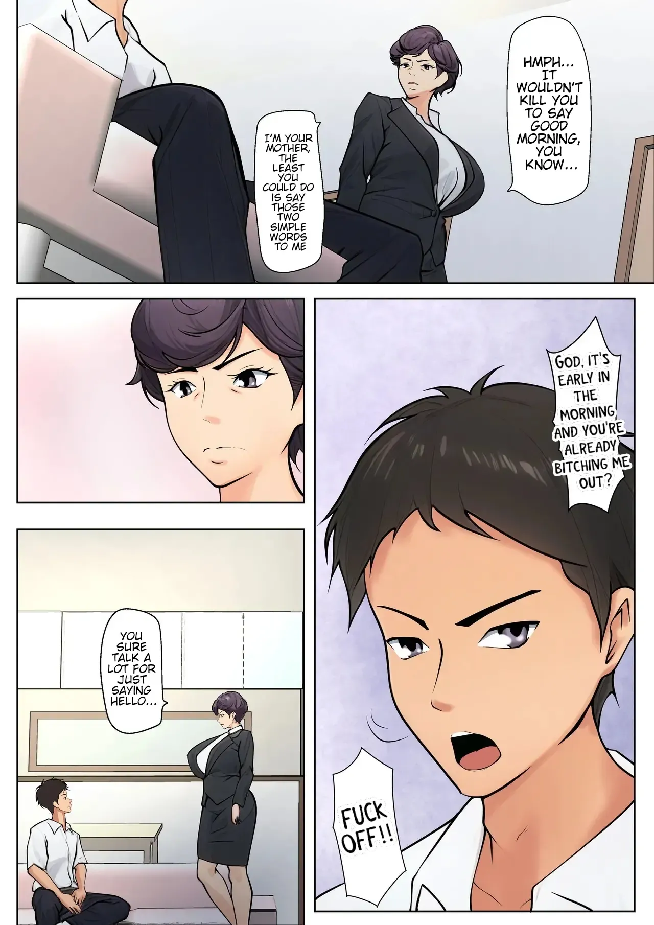 [Pentacle(Shimipan)] I guess I have no choice but to have sex with my mom. (The story so far) - Page 5