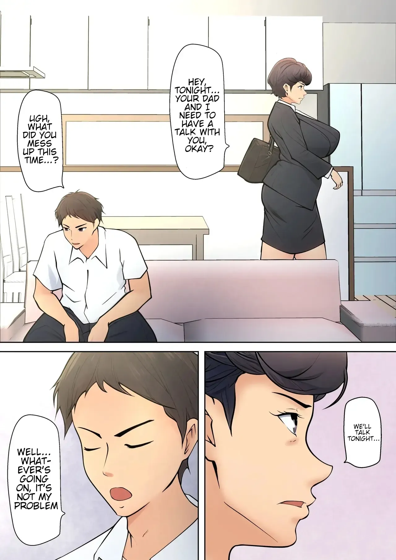 [Pentacle(Shimipan)] I guess I have no choice but to have sex with my mom. (The story so far) - Page 7