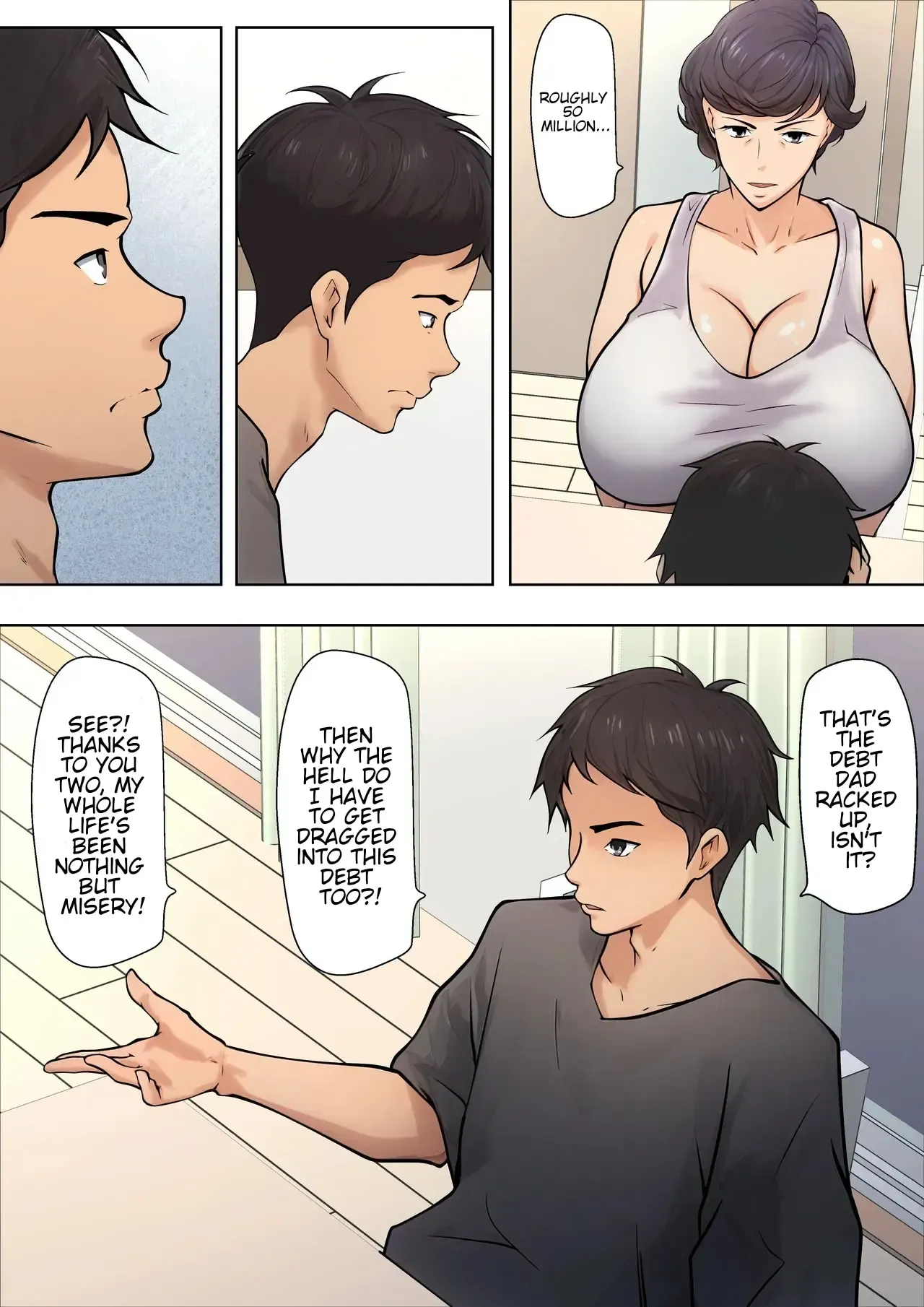 [Pentacle(Shimipan)] I guess I have no choice but to have sex with my mom. (The story so far) - Page 9