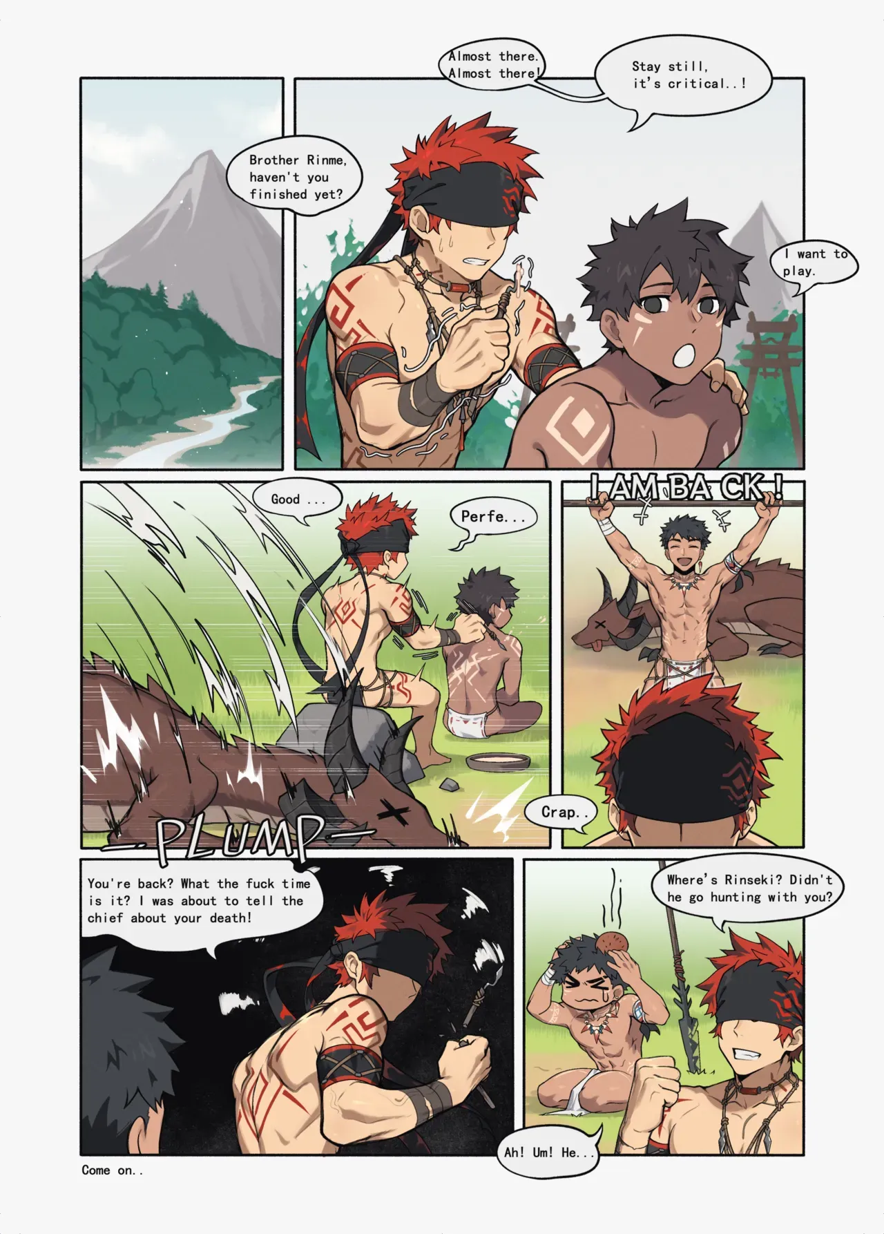 [PatientZ] Hunter's Trap Hole [Complete Version + Recolors] [English] - Page 1