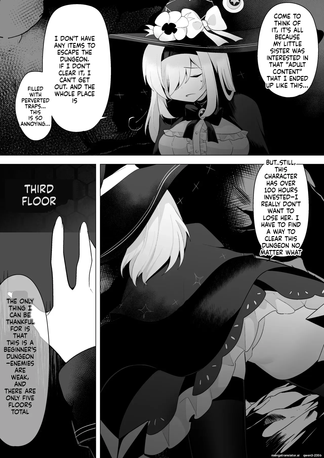 [Umebatake (Akinashi Koyomi)] ETD ~Jikan Teishi Wana ni Kizukanai Mama Ichibyou Datte Gaman Dekizu ni Renzoku Zecchou Shite Shimau Onna Madoushi~ (SCANMTL) - Page 6