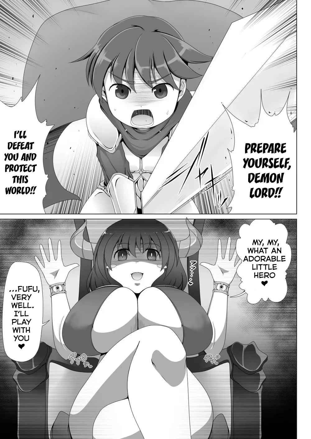[Fukakutei Kuukan (aruva)] Seirei no Kago no Chikara de Nando mo Fukkatsu Dekiru hazu datta Yuusha wa Maou ni Yotte Chinpo BOX ni Sarete shimaimashita [English] [Kumoku] - Page 3