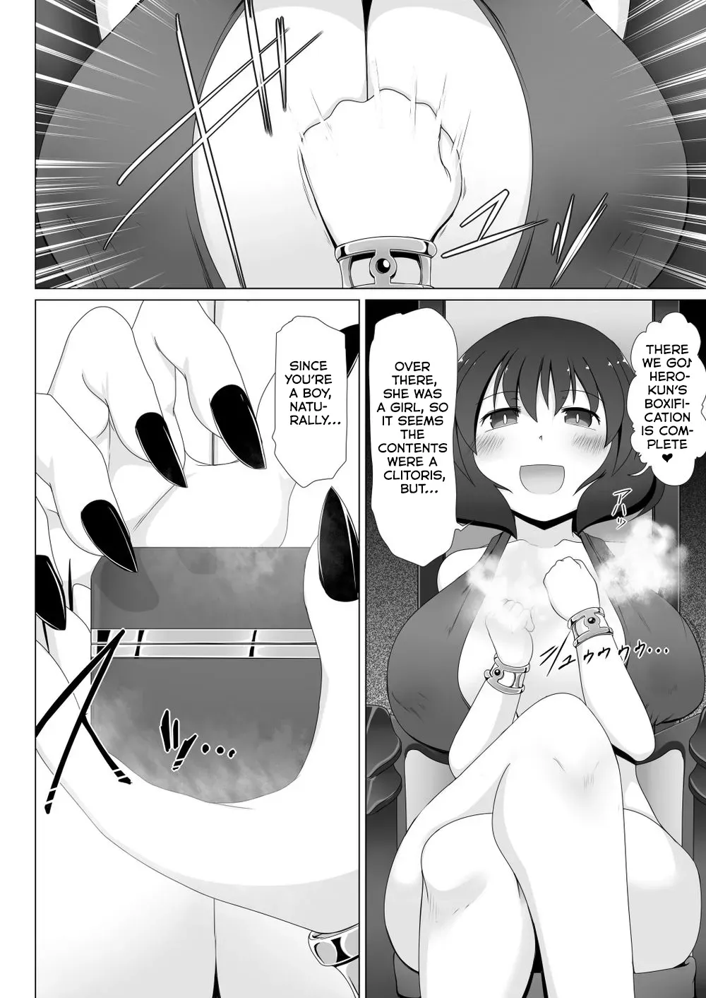 [Fukakutei Kuukan (aruva)] Seirei no Kago no Chikara de Nando mo Fukkatsu Dekiru hazu datta Yuusha wa Maou ni Yotte Chinpo BOX ni Sarete shimaimashita [English] [Kumoku] - Page 6
