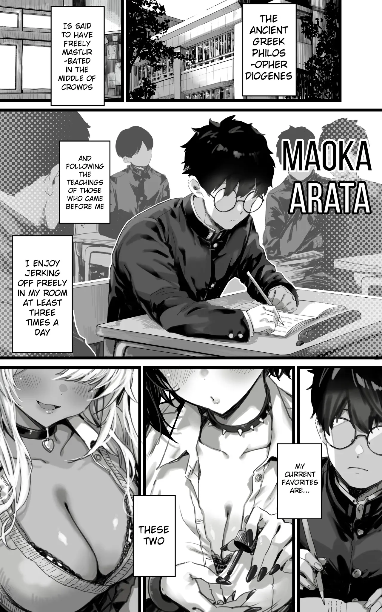 The Fap Material Gyaru Harem - We'll Serve You with Our whole Heart and Souls using Blowjobs,  Titfucks, and Threesomes until the Demon Lord Awakens!! - Page 2