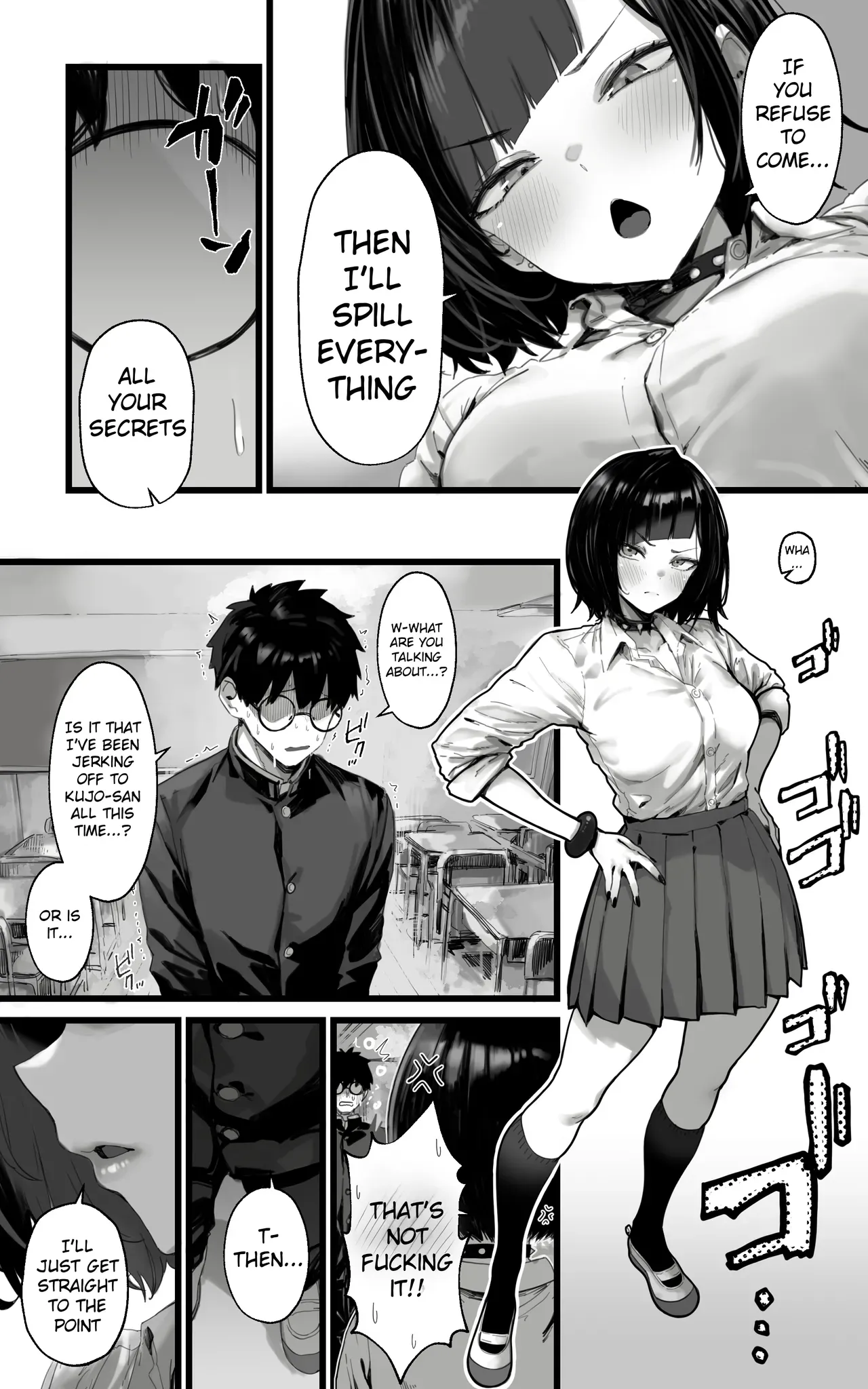 The Fap Material Gyaru Harem - We'll Serve You with Our whole Heart and Souls using Blowjobs,  Titfucks, and Threesomes until the Demon Lord Awakens!! - Page 5