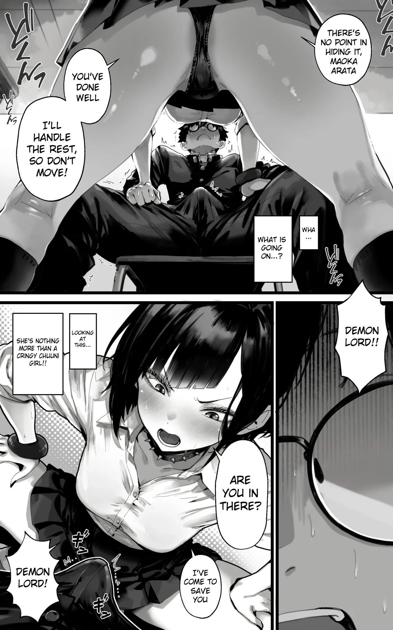 The Fap Material Gyaru Harem - We'll Serve You with Our whole Heart and Souls using Blowjobs,  Titfucks, and Threesomes until the Demon Lord Awakens!! - Page 7