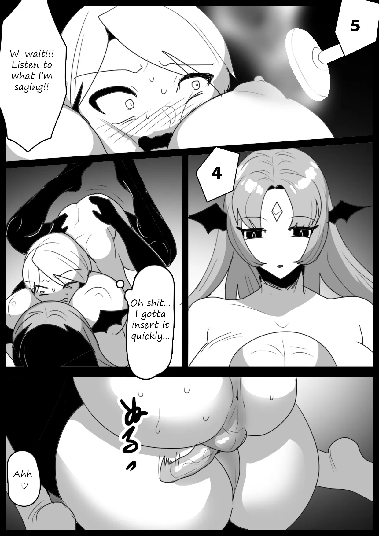 [Permission] A story about being dominated by a succubus droid, turned into a dog, being subject to interrogation, torture, semen extraction and seeing executions [Decensored] - Page 10