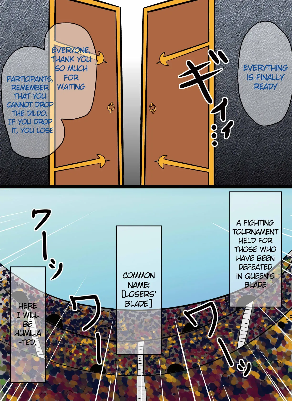 [YOU] Queen's C ~Dai 3-Shou "Zetchou Shussan Tsuma"~ (Queen's Blade) [English] [Raknnkarscans] - Page 4