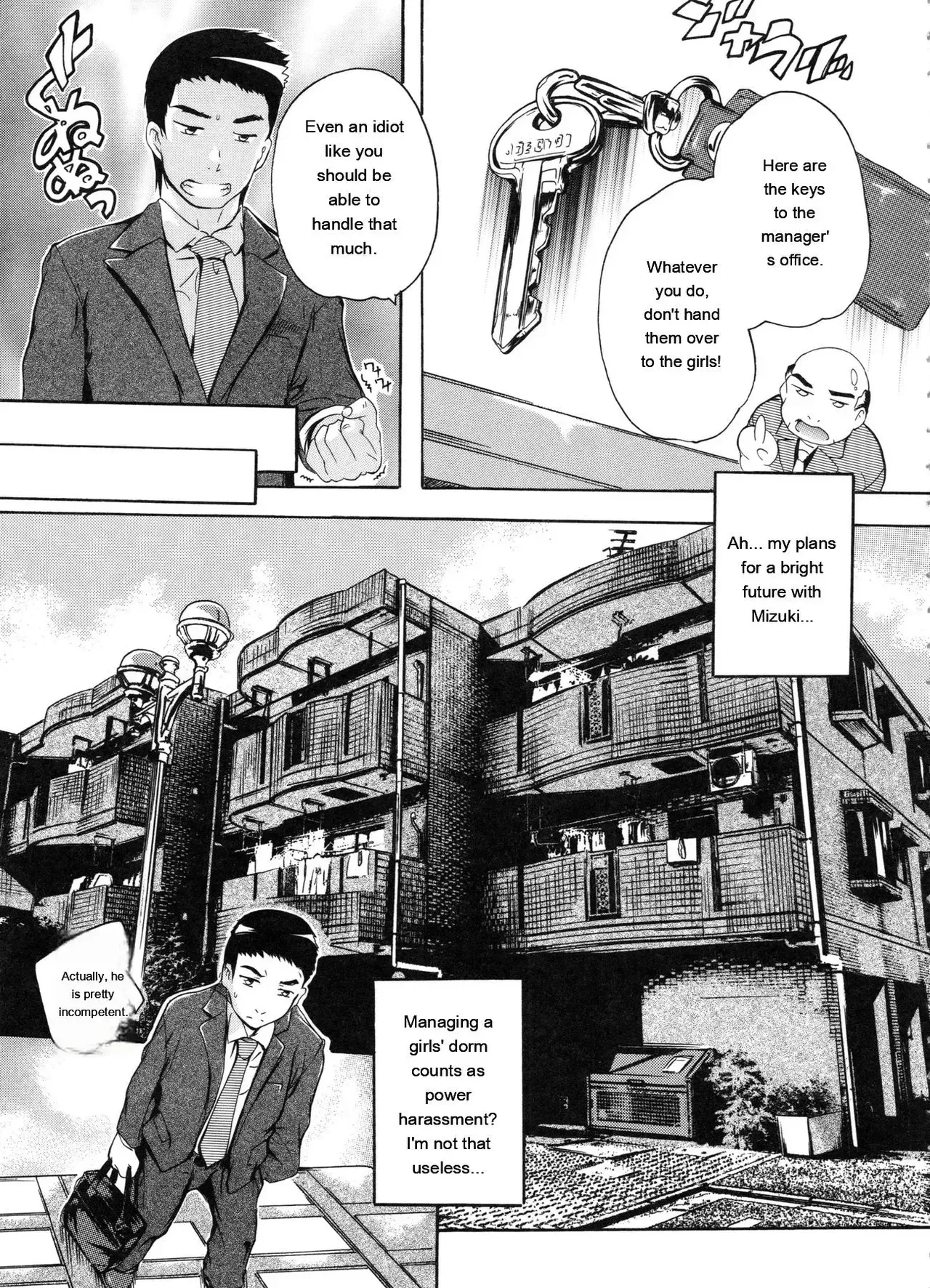 [Natsuka Q-Ya] Juumin Zenin Ninshin Kibou! Joshiryou Kanrinin [Eng][MTL] - Page 8