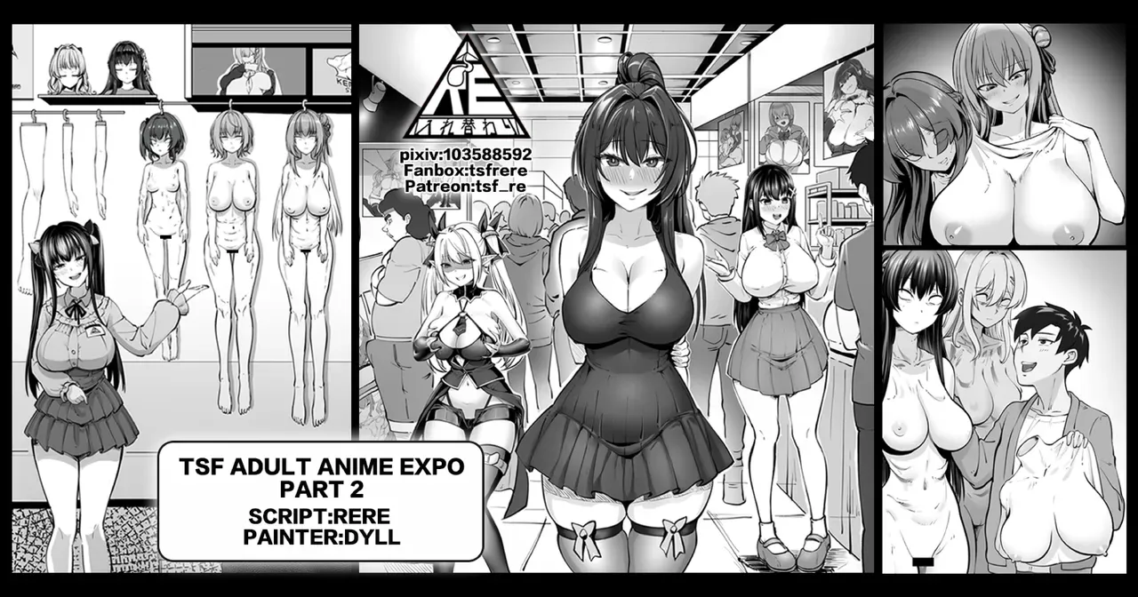 [RERE] TSF Adult Anime expo Part 2 (english and textless) - Page 1