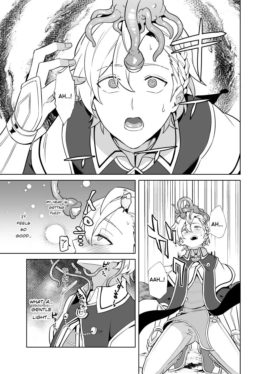 [Usamimi Syndrome (Erutasuku)] Sennou Shokushu-sama no Dorei Kouketsuna Kishi wa Shikou o Okasare Iganda Koufuku ni Ochiru [English] - Page 10
