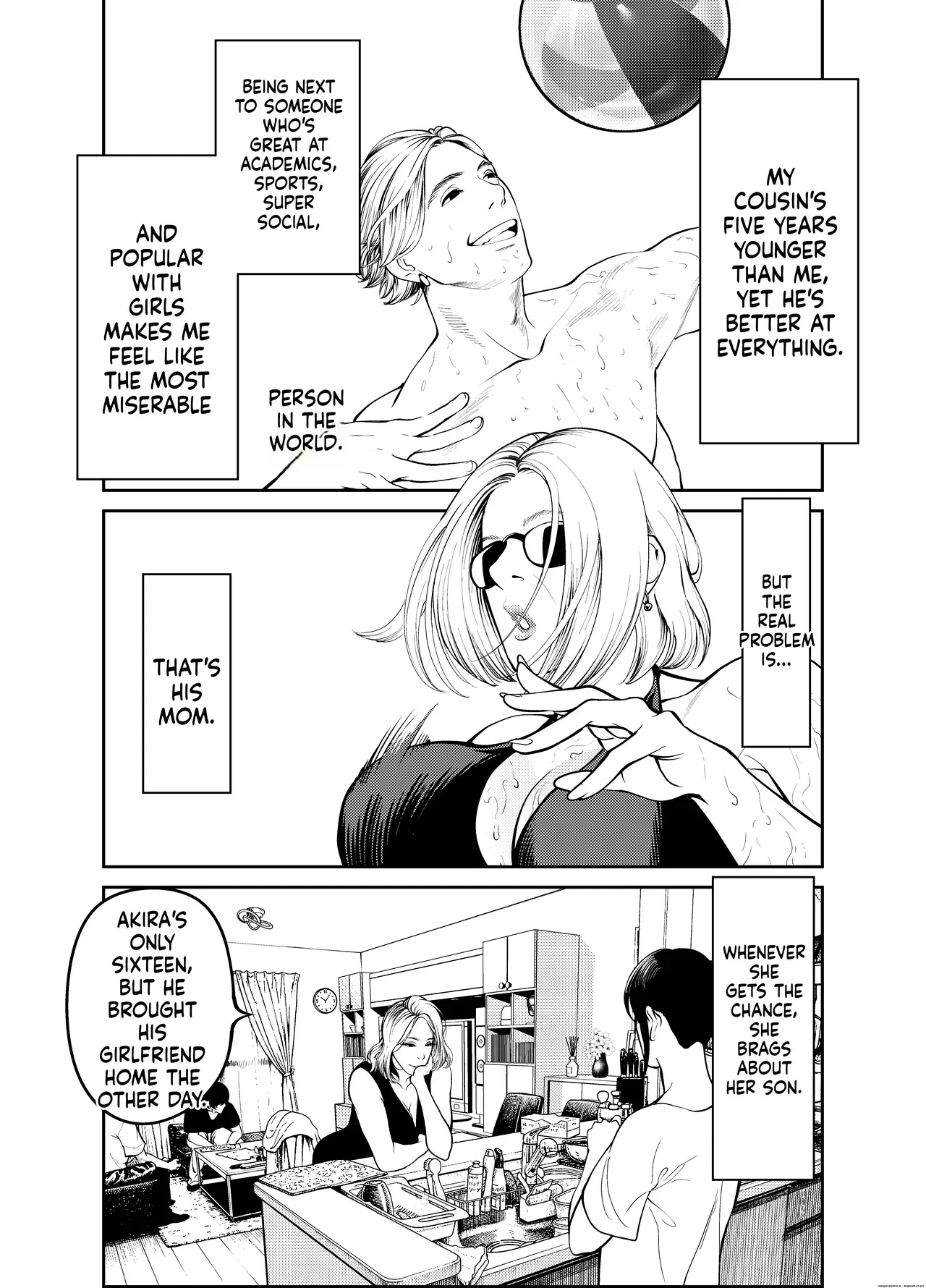 [Soba] Oba-san to Umi no Ie de - Page 4