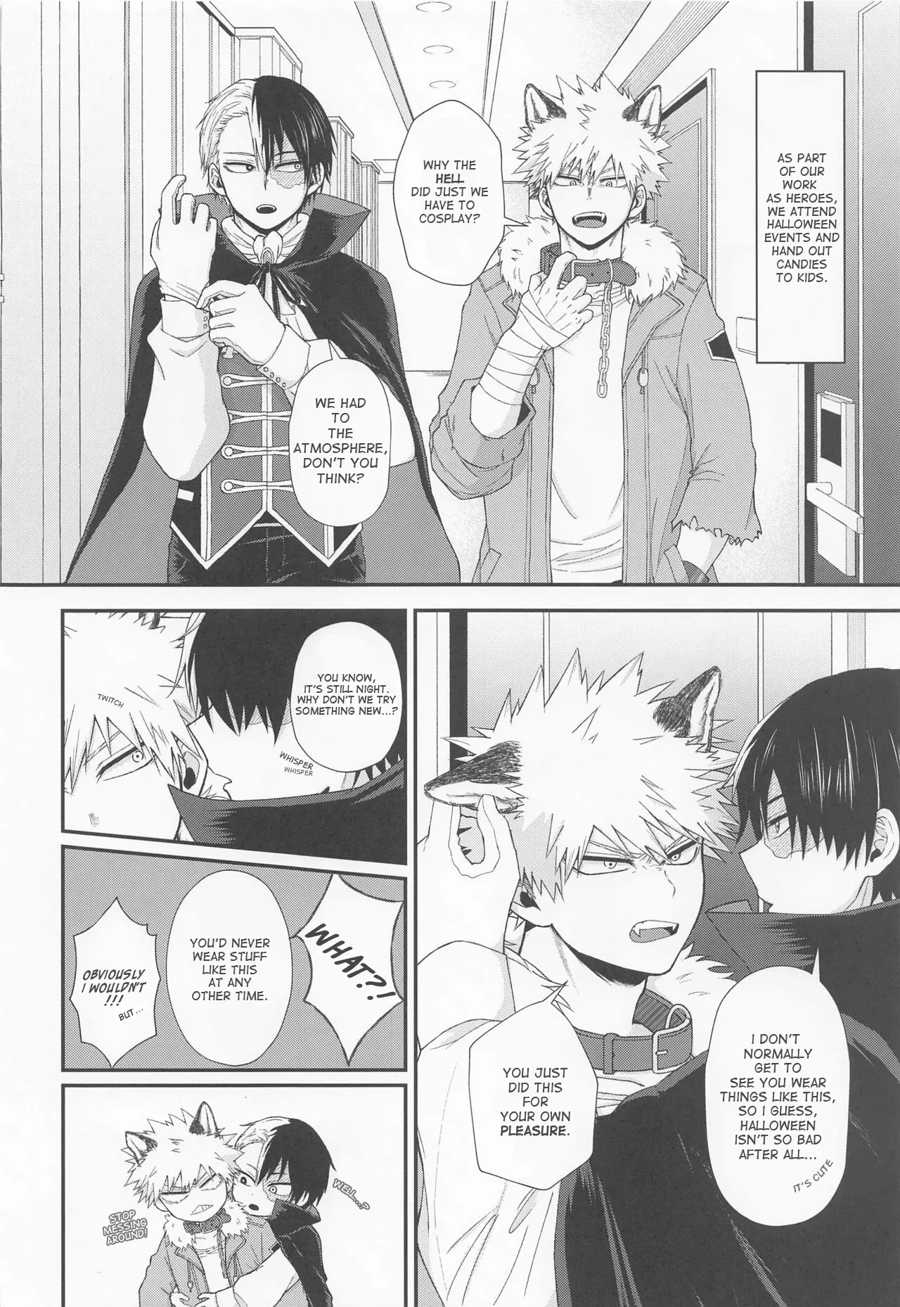 (Deban no Youda! ULTRA 2022 Natsu) [Satoimo Korokoro (Satoko)] ITCHING!!! (Boku no Hero Academia) - Page 4