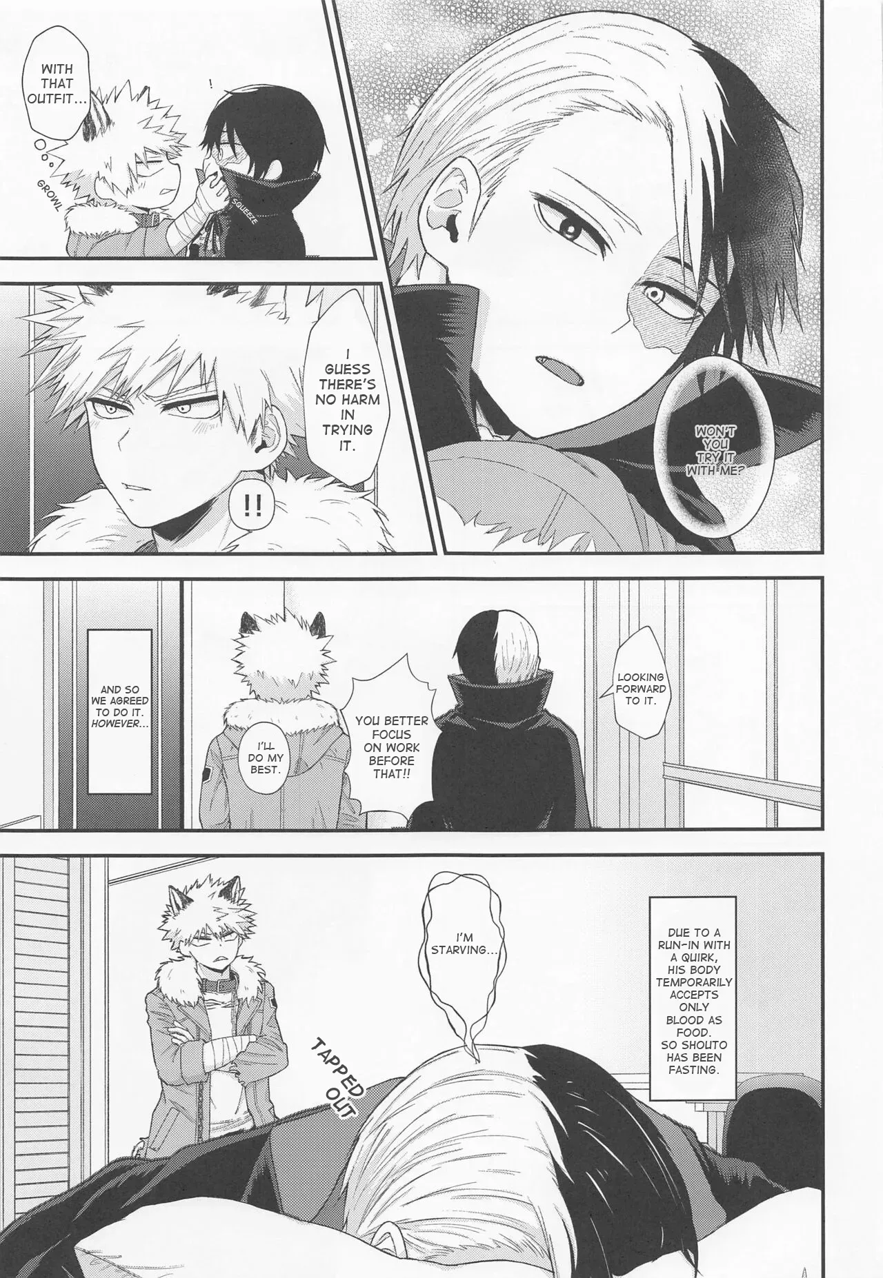 (Deban no Youda! ULTRA 2022 Natsu) [Satoimo Korokoro (Satoko)] ITCHING!!! (Boku no Hero Academia) - Page 5
