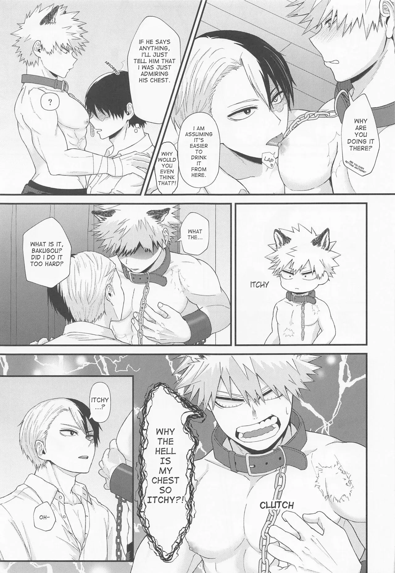 (Deban no Youda! ULTRA 2022 Natsu) [Satoimo Korokoro (Satoko)] ITCHING!!! (Boku no Hero Academia) - Page 9