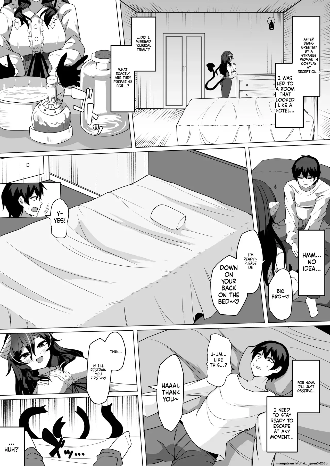 [Kenou no Katasumi (Aragishi)] Nazo no kougaku baito ni oubo shitara sakyubasu ni tsukamatte seieki saabaa ni naru hanashi (SCANMTL) - Page 3