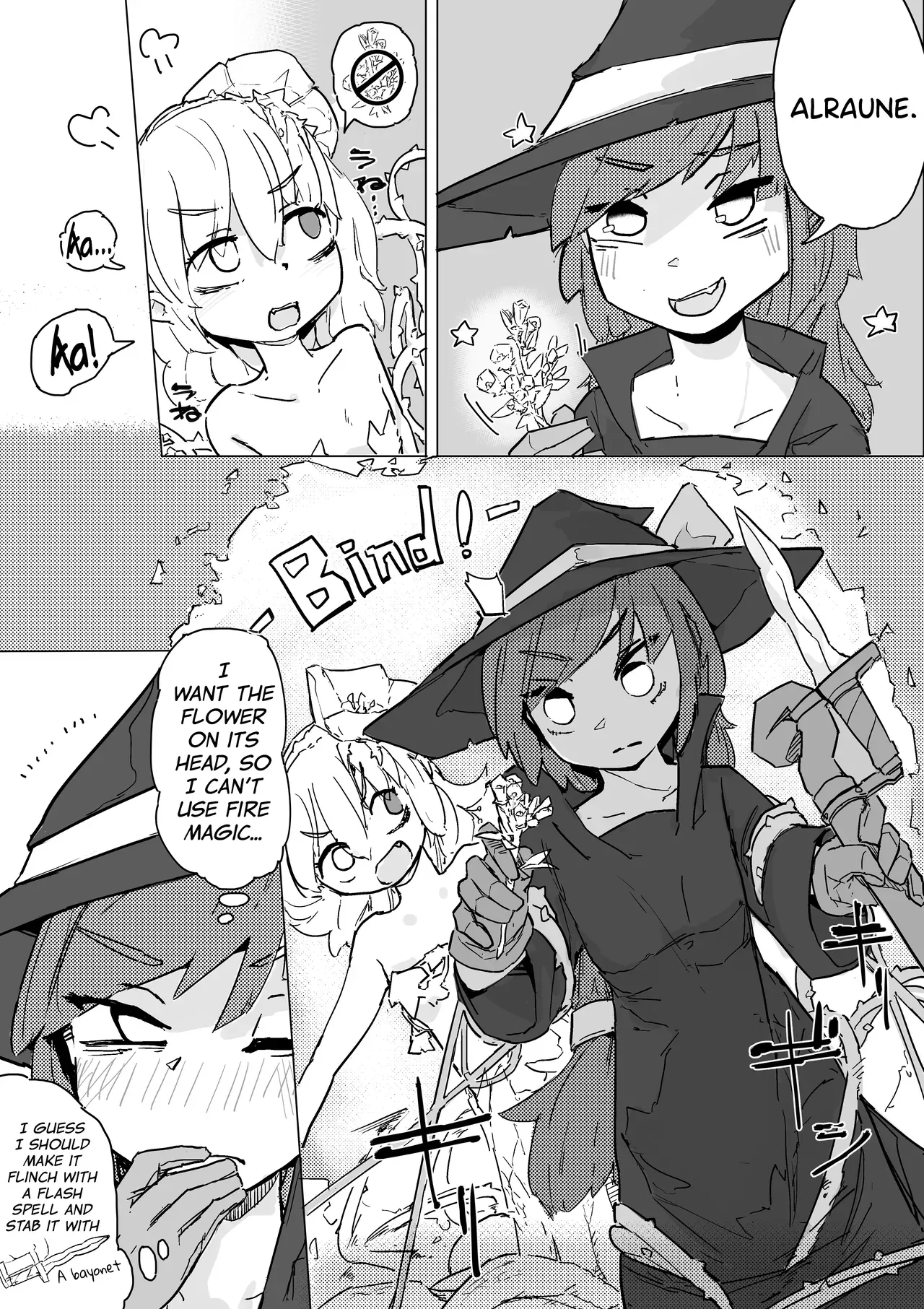 [Same Koubou] Majo to Alraune [English] [biribiri] [Digital] - Page 5