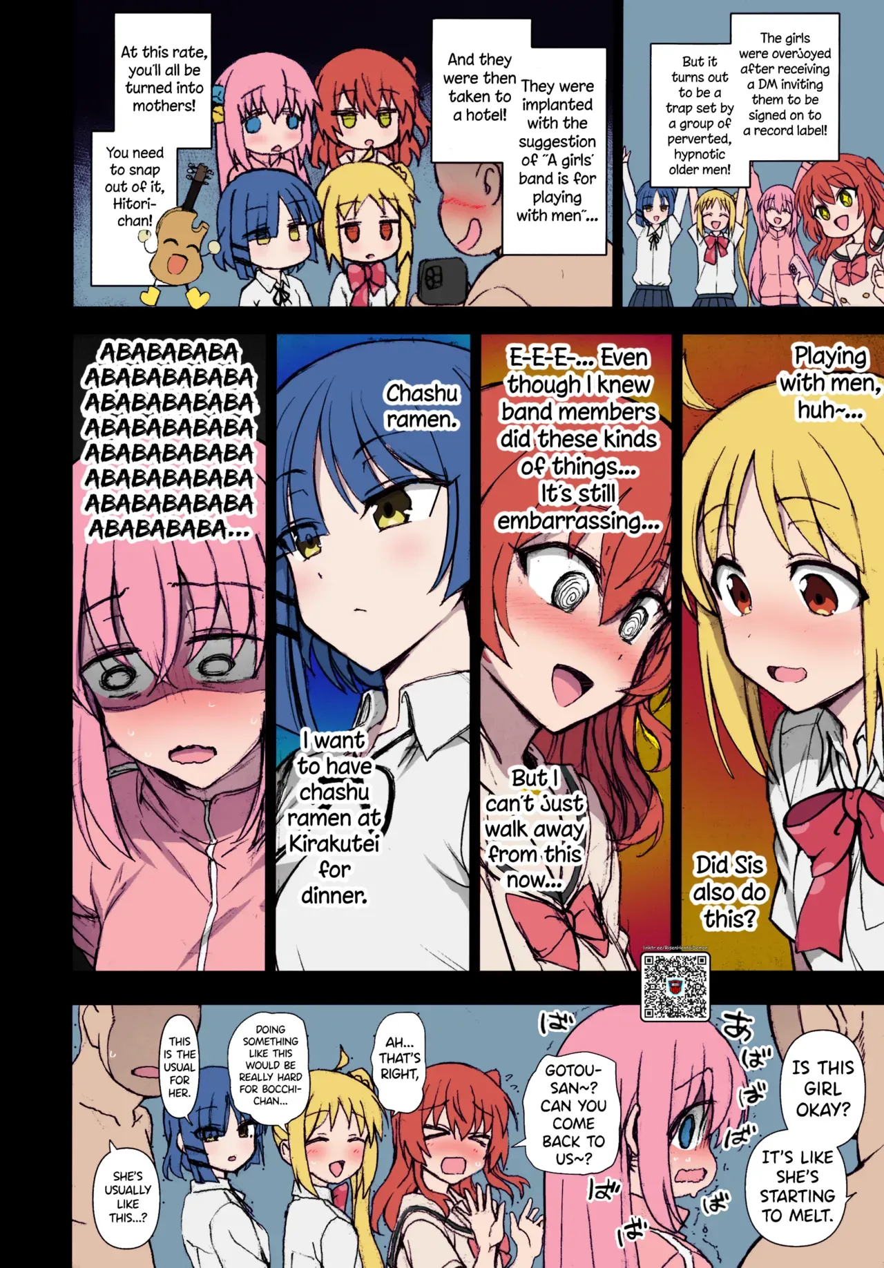 (Aiue Oka)] Dakuon 5 (Bocchi the Rock!) (Colorized) |RisenHentaiDemon| - Page 3