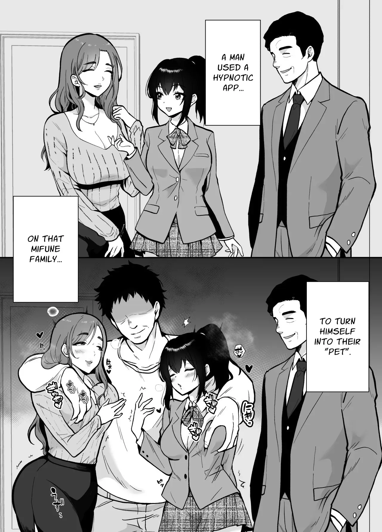 [Kinokko (Taguchi Monyata)] Mifune-san-chi no Saimin Pet Oji-san | The Mifune Household's Middle-aged Manpet [English] [Solid Rose] - Page 3