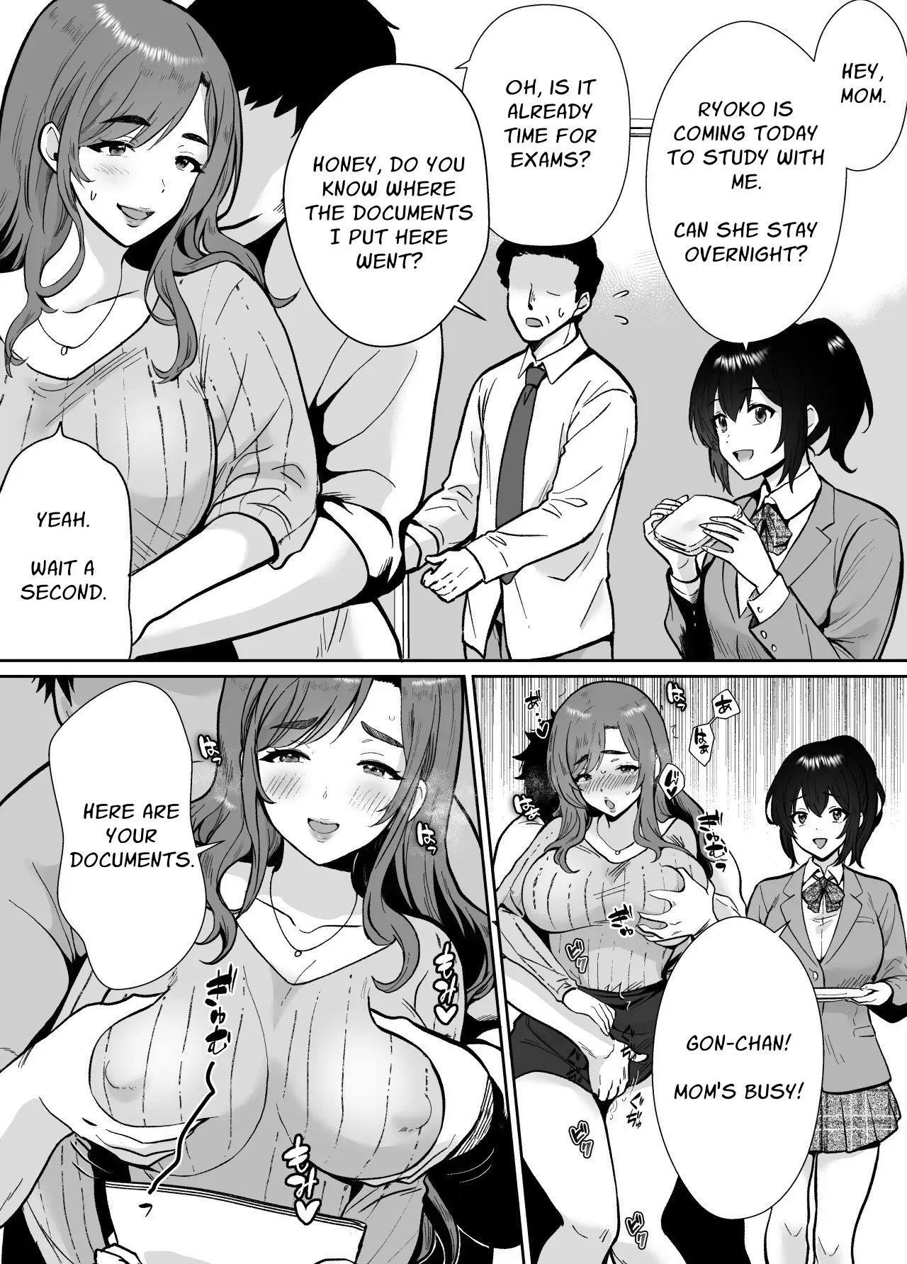 [Kinokko (Taguchi Monyata)] Mifune-san-chi no Saimin Pet Oji-san | The Mifune Household's Middle-aged Manpet [English] [Solid Rose] - Page 7