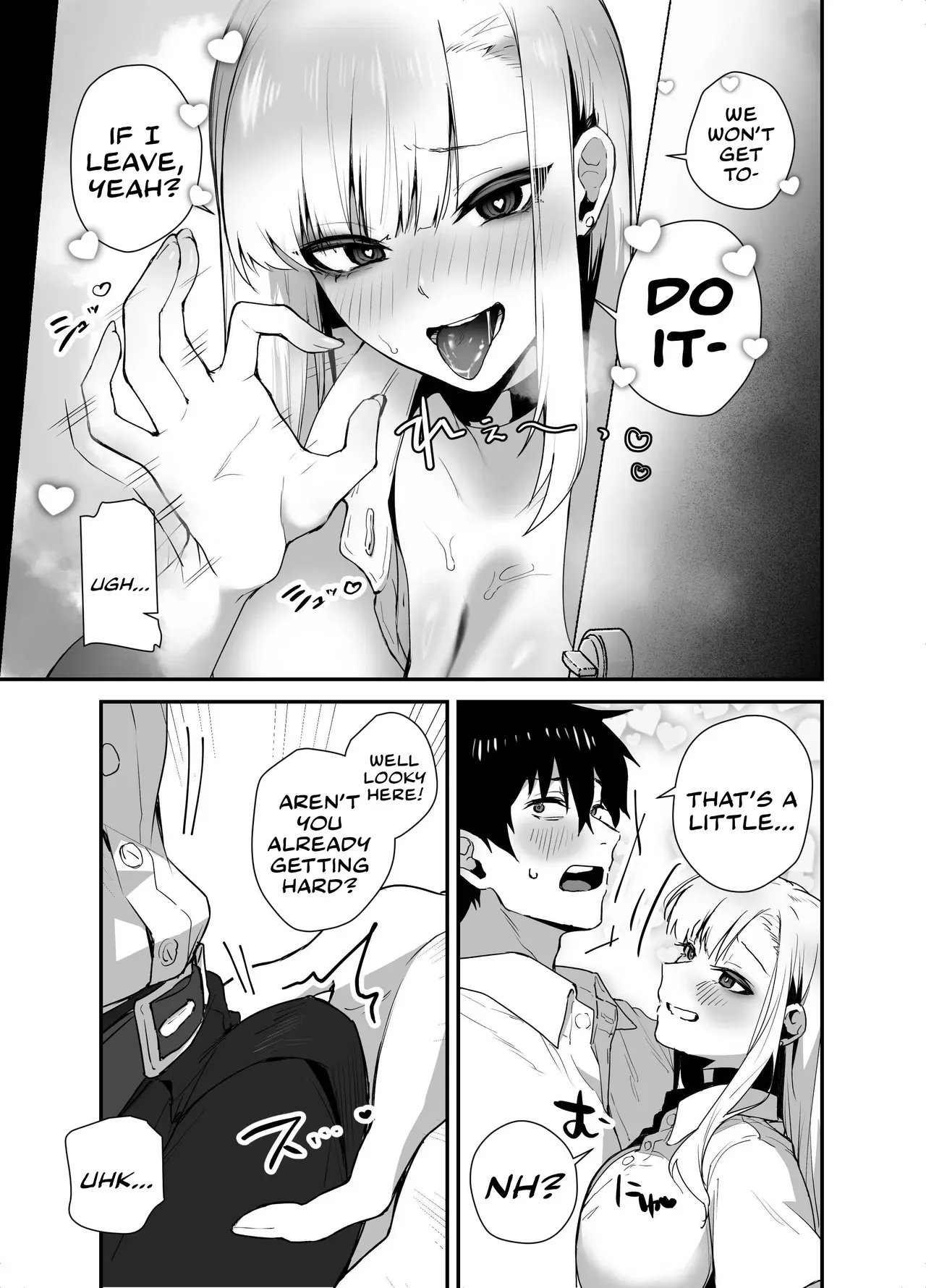 [Ebi Hoppe (Galvalume Kouhan)] After I Refused A Blowjob From An Uninvited Slutty, Passionate Gal, I Gave Her A Creampie Confession And Had Lots Of Sweet, Loving Sex With Her! | Gachi Koi Bitch Gal no Oshikake Fella o Kotowattara Nakadashi Kokuhaku & Amaama Icha Love Koubi Suru Koto ni Natta Hanashi [English] [Cookie Cruncher] - Page 9