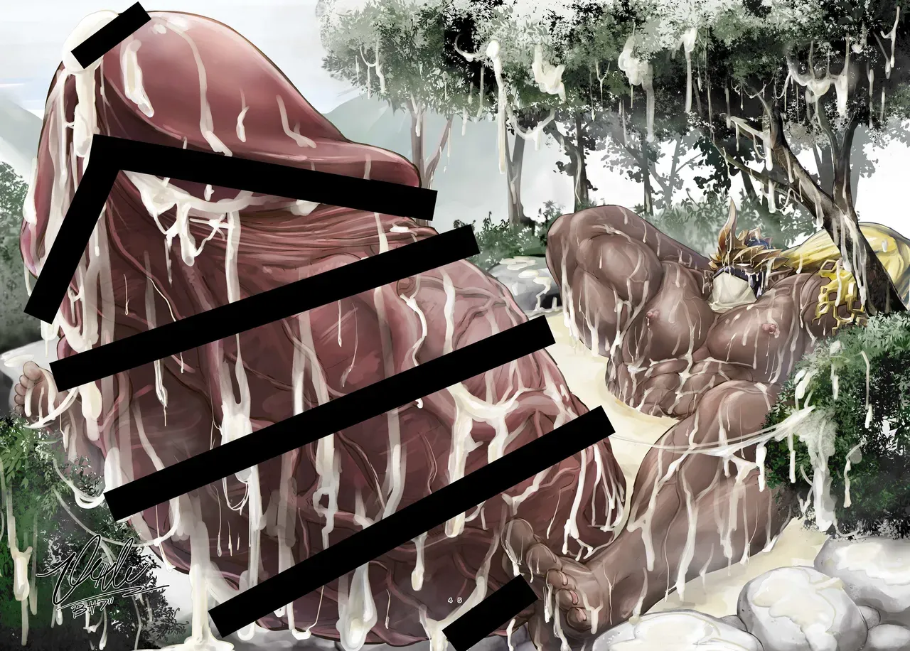 [どすこい大魔王(土吉)] BAKUMORI♂ GIGANTIC MAGNUM VOLCANO [Digital][English] - Page 4