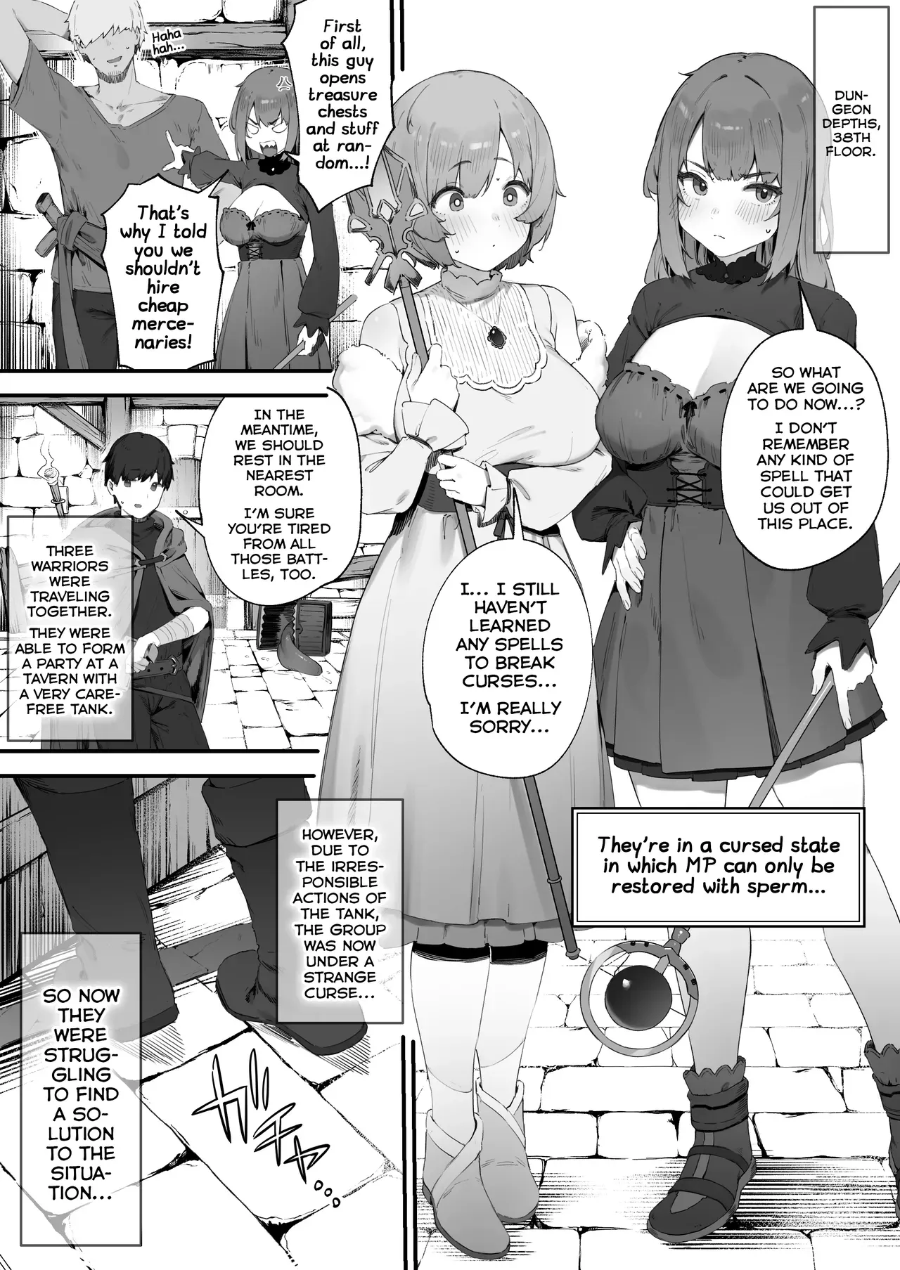 [Nigiri Usagi] Noroi no Sei de MP ga Arimasen!! english - Page 2