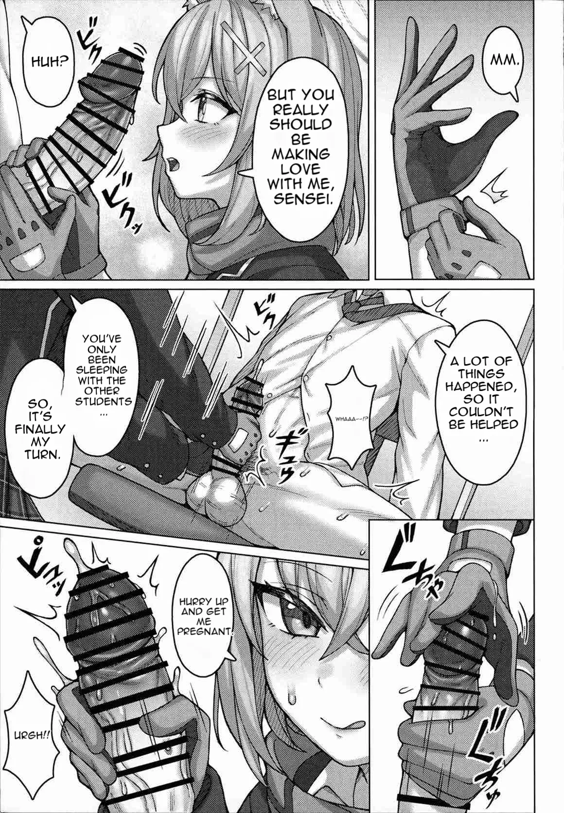 (C105) [Usagi-ya (Togami)] N, Haramasete (Blue Archive) [English] - Page 4