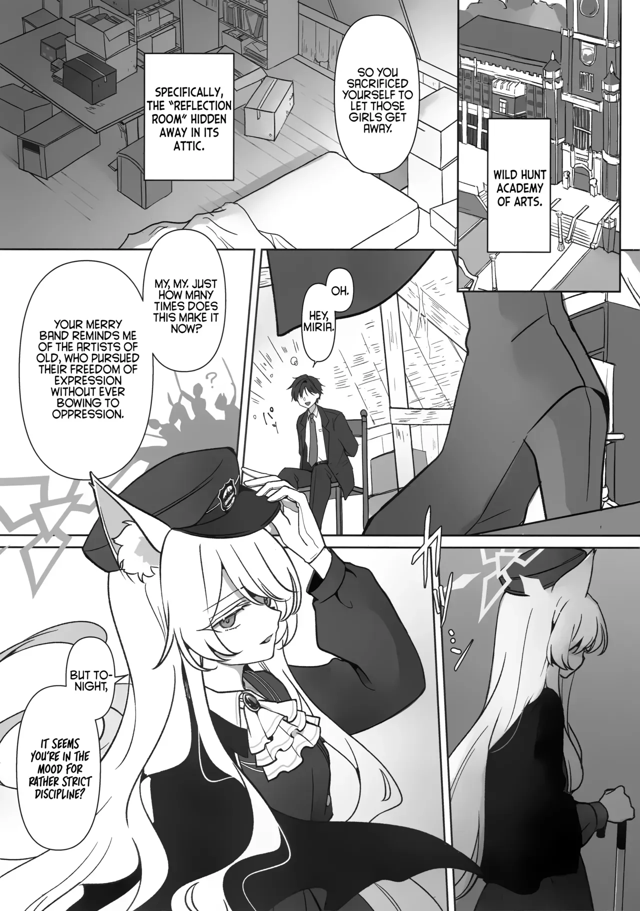 (C107) [Kyawalog (Itokawa)] Saiai no Idol | My Dearest Idol (Blue Archive) [English] [Tea Party Scans] - Page 2