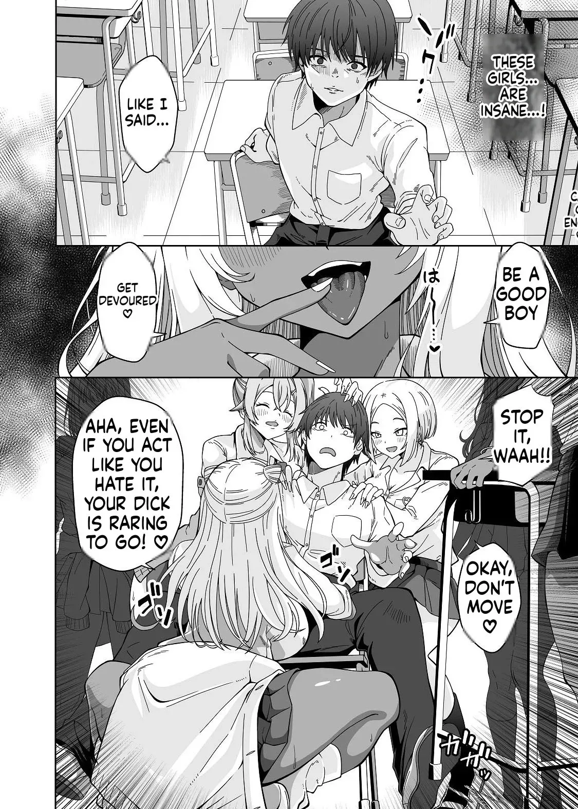 (Doujinshi) [Forest Caravan (Forest)] The story of being gang-raped by classmates who have turned into TS gal bitches - The Last of DT - [MTL] - Page 10