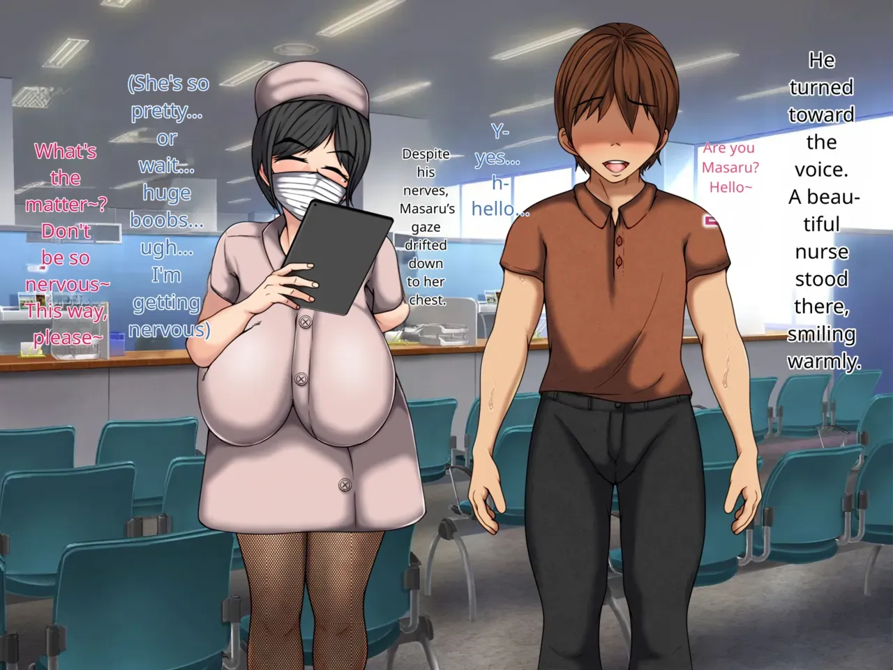 [Mushroom Shoutengai] Sakusei Do-S Nurse Mai ~Maso Otoko Mesuiki Kango Kiroku~ [English] [MTL] - Page 8